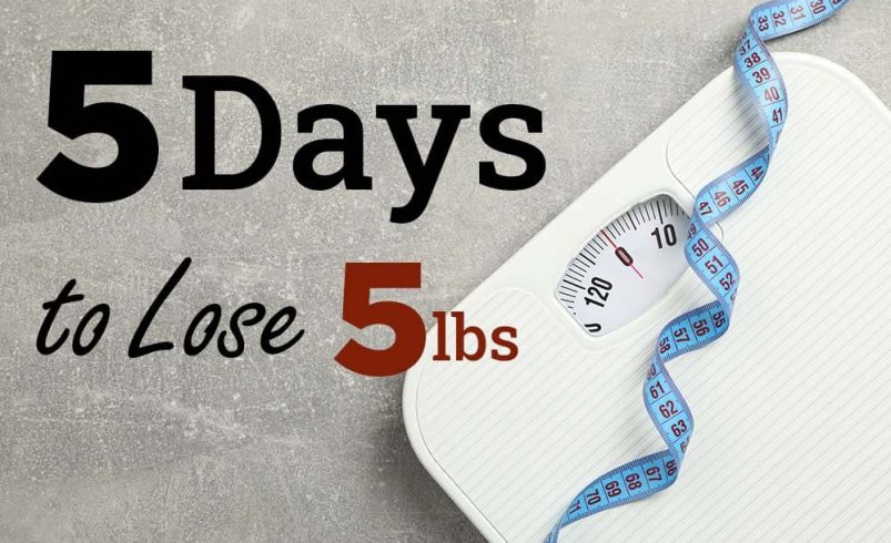 5 Pound Plan (in just 5 days)